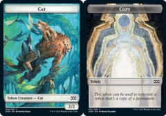 Cat // Copy Double-sided Token - Foil